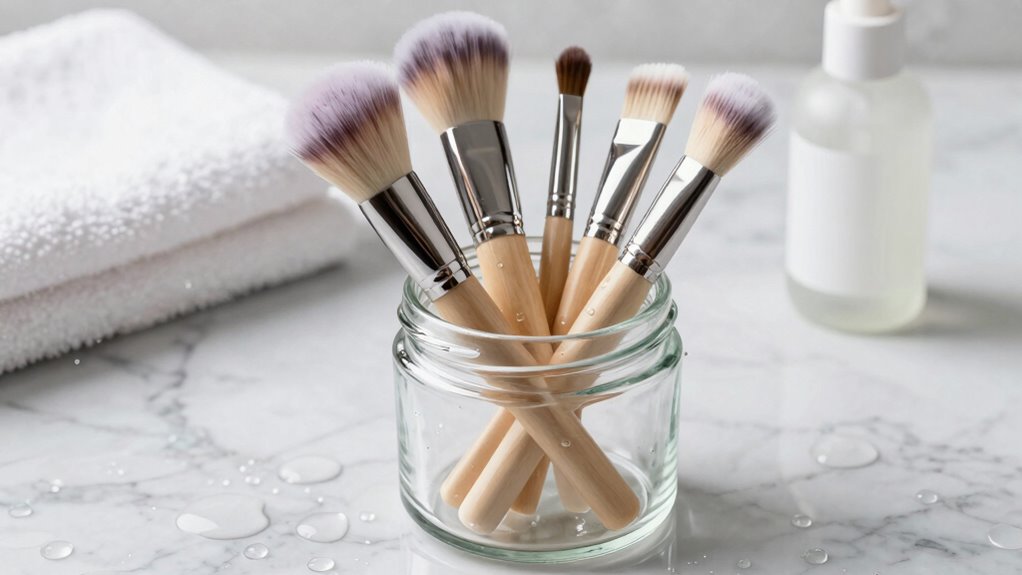 clean beauty tools regularly