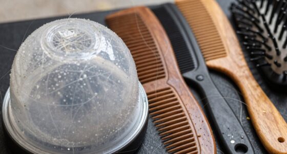 cleaning hair grooming tools