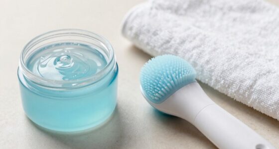 cleansing gel device aftercare