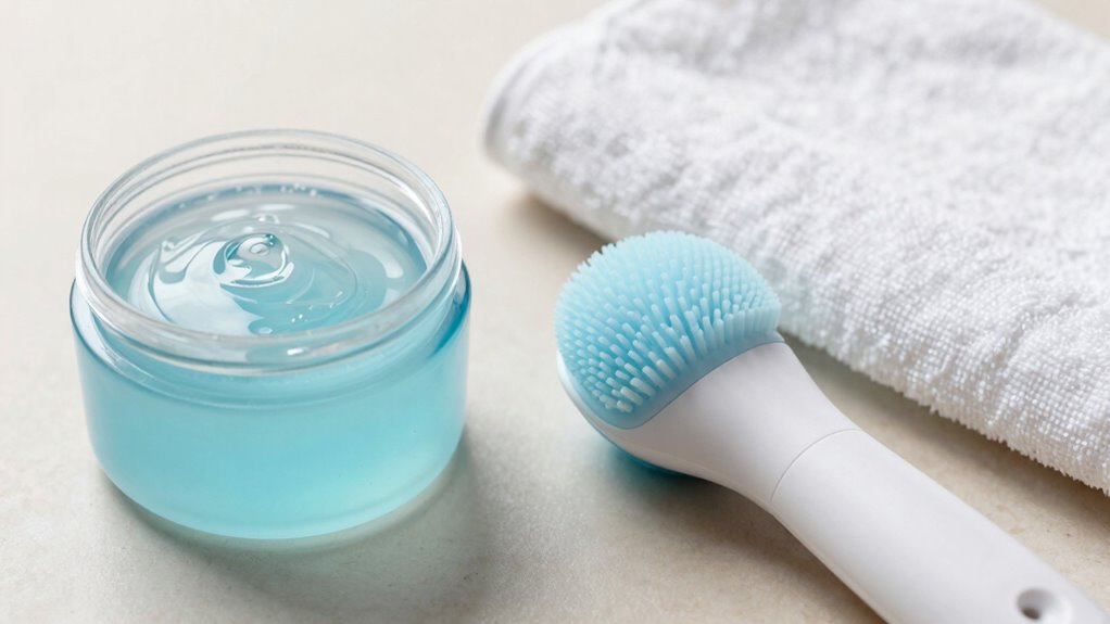 cleansing gel device aftercare