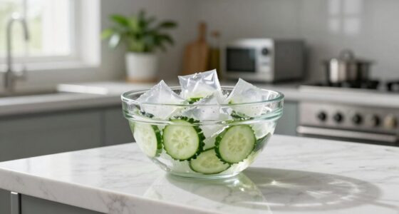 cold fridge depuffing routine