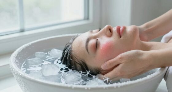 cold therapy reduces puffiness