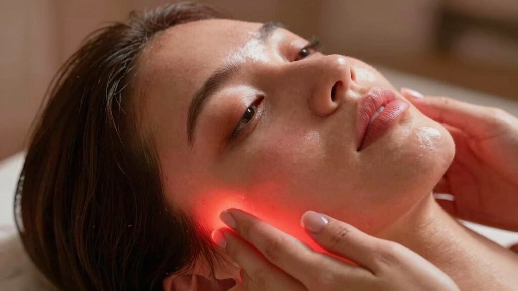 gentle led skincare routine