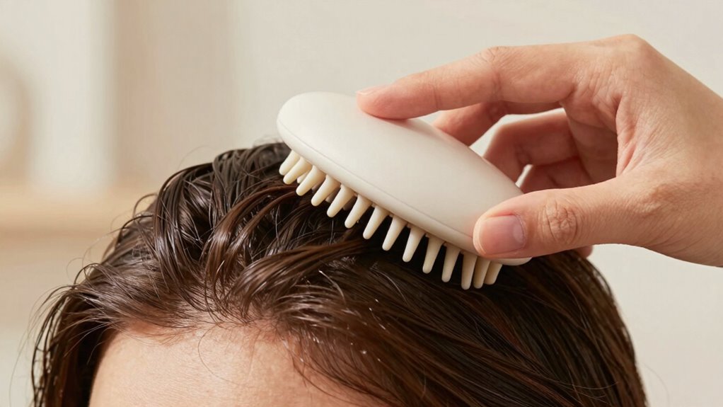 gentle scalp massage techniques