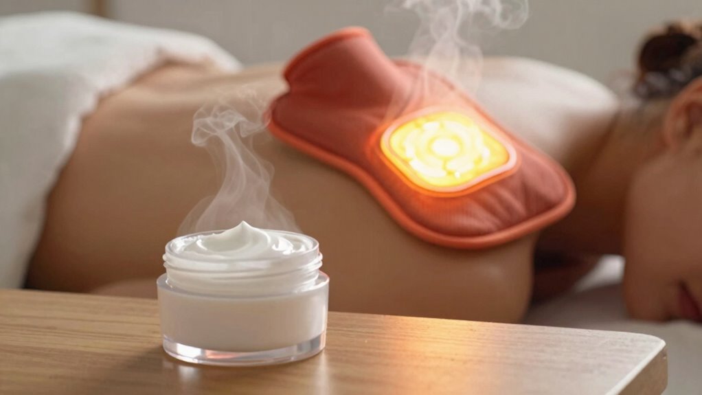 heat enhances topical absorption