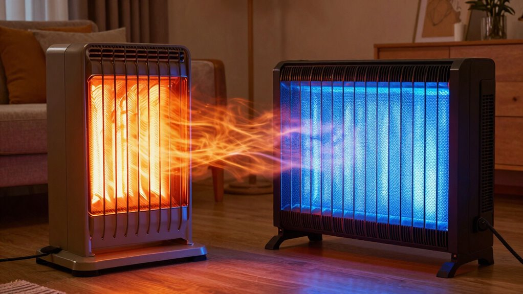 infrared heat is more efficient