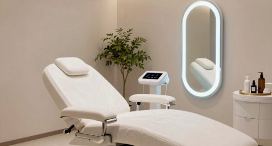 luxurious advanced skincare treatment