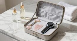 luxurious skincare travel essentials