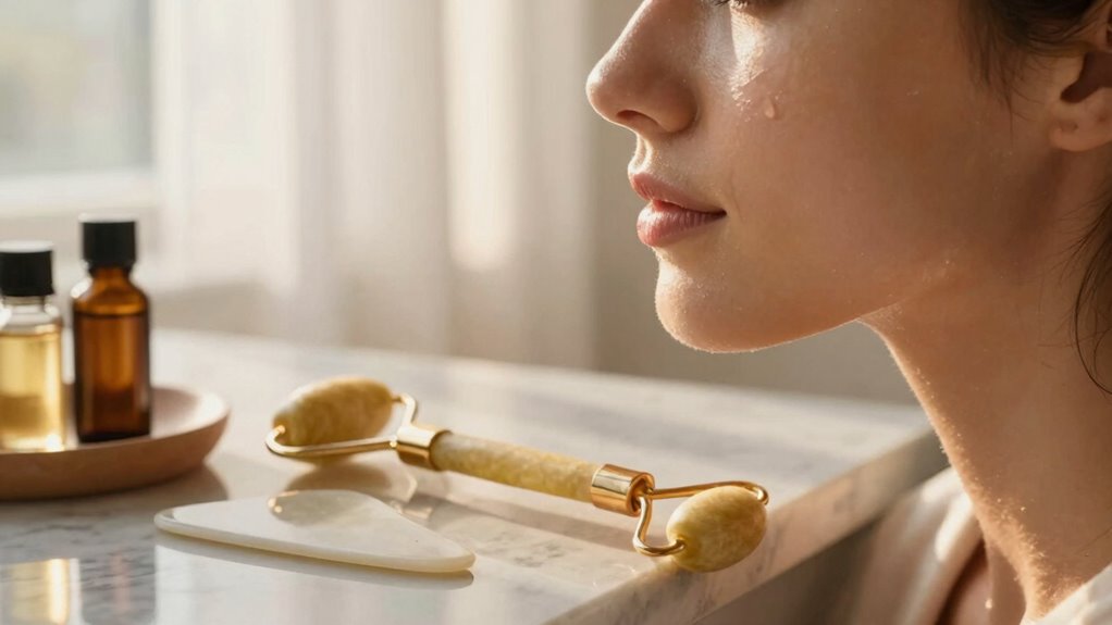 optimal times for facial tools