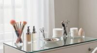 organize beauty tools neatly