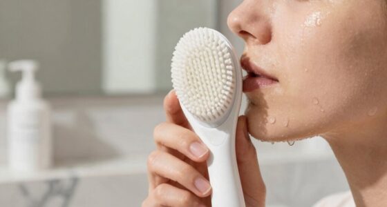overusing cleansing brushes harms skin