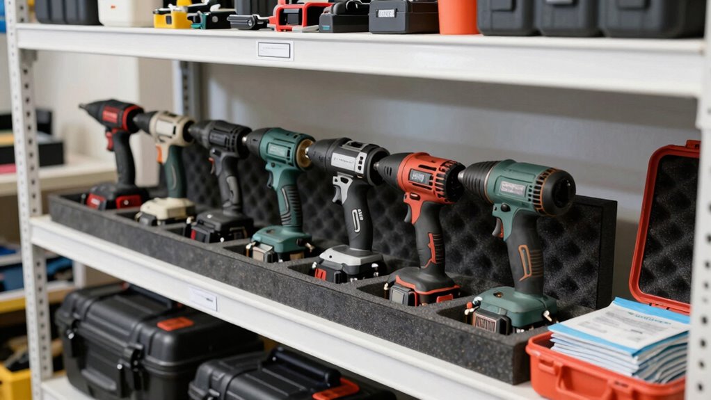 proper tool storage and maintenance