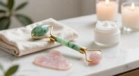 quick luxury facial routine