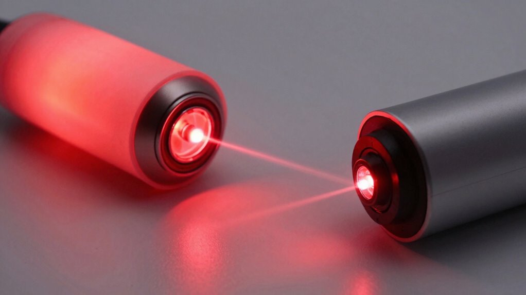 red light versus laser therapy