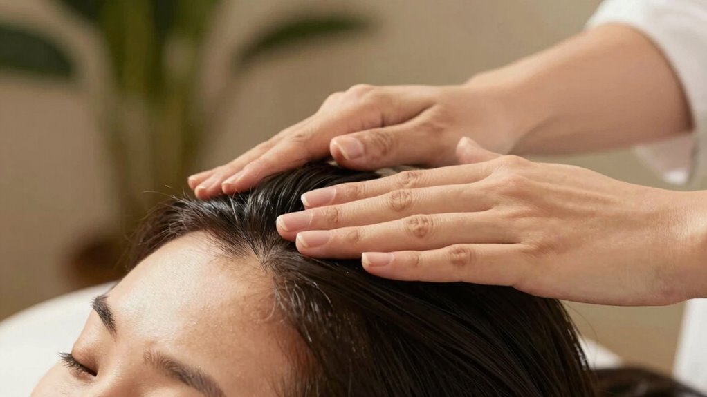 relaxing rejuvenating scalp experience