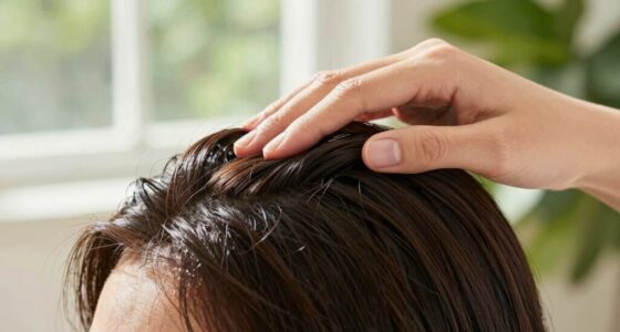 scalp massage promotes healthier hair