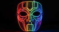 seven color led masks