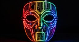 seven color led masks