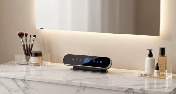 smart device vanity setup