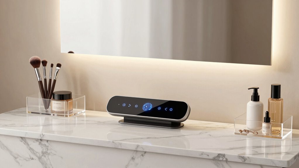 smart device vanity setup
