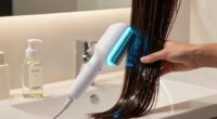 using led with leave in