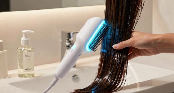 using led with leave in