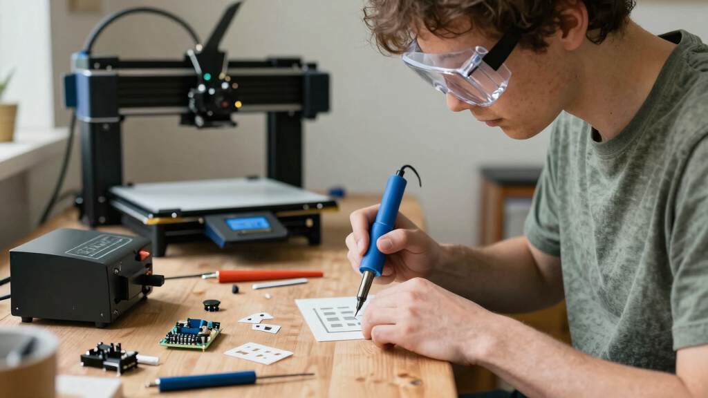 Stenchill: 3D Printable Solder Paste Stencil Generator