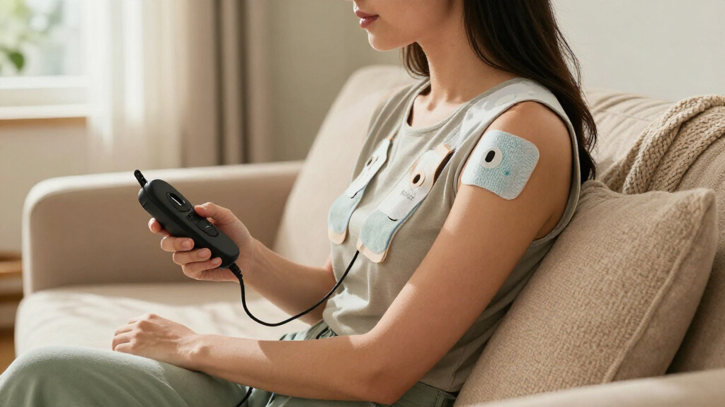 Belifu TENS 4-In-1 TENS EMS Relax Custom Frequency+Pulse Muscle Massager $24 + Free S&H